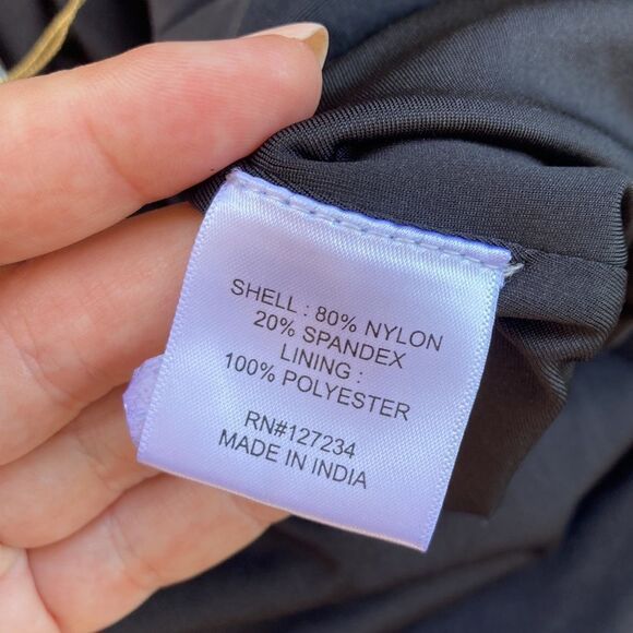 Boston Proper Amita Naithani V-neck Sequin Embellished One Piece Swimsuit-black - Picture 10 of 16